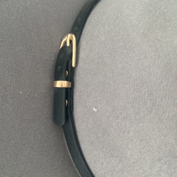 Grey Rancher Hat with Leather Buckle Detail - Picture 2 of 4